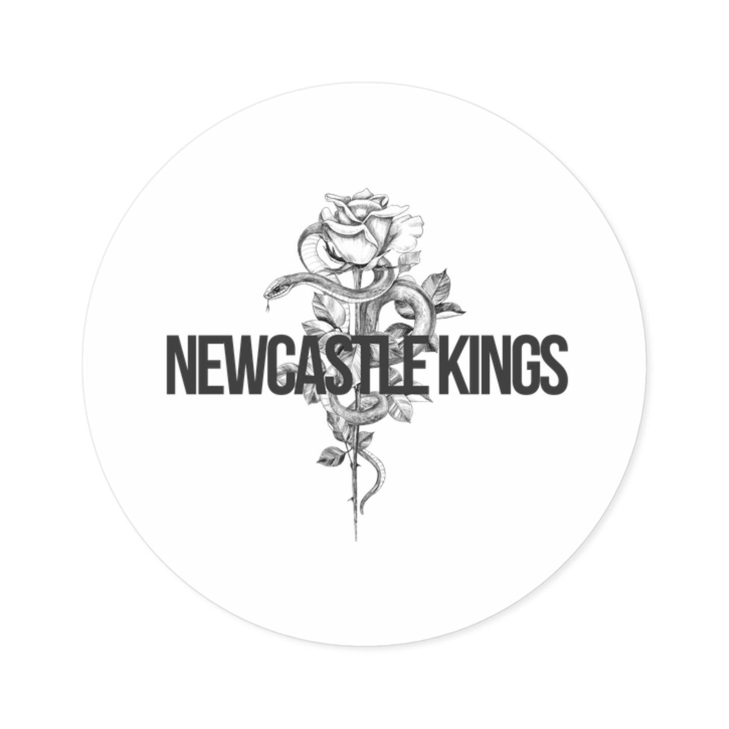 NCK Round Stickers, Indoor\Outdoor