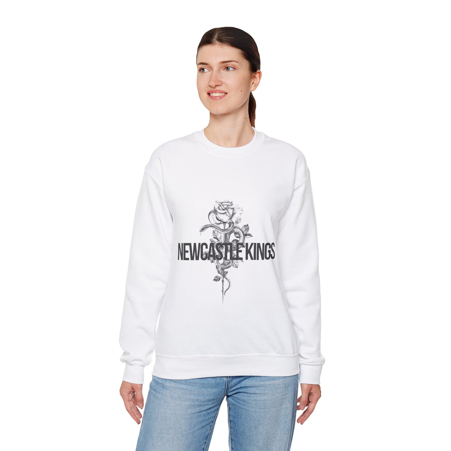 The Rose & Serpent Unisex Heavy Blend™ Crewneck Sweatshirt