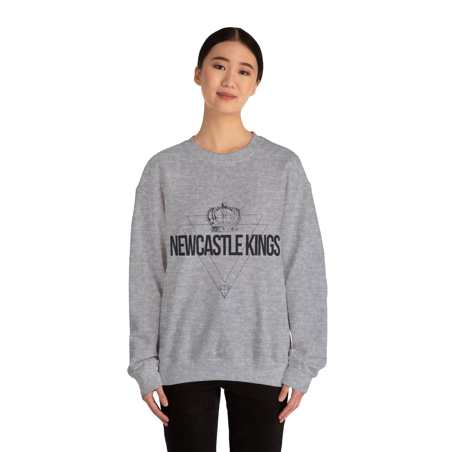 NCK Crown and Diamond Unisex Heavy Blend™ Crewneck Sweatshirt