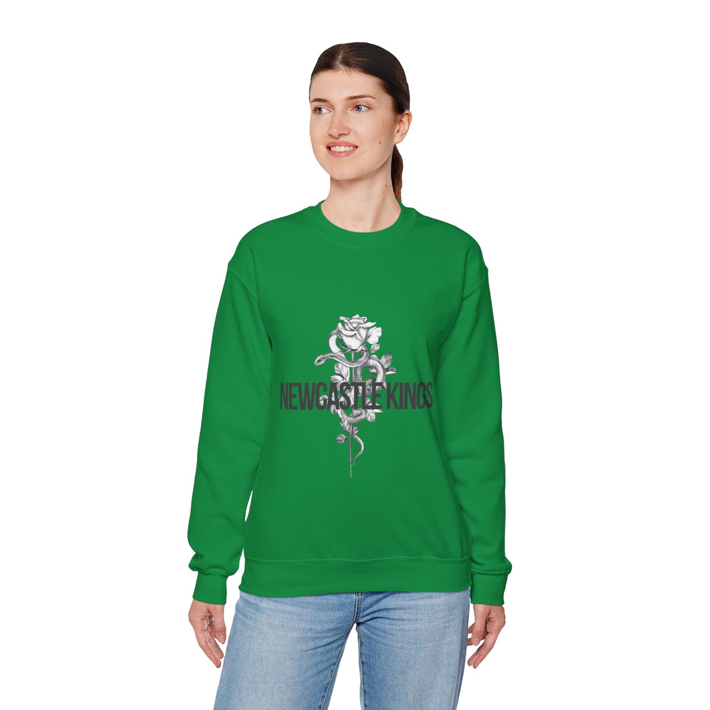 The Rose & Serpent Unisex Heavy Blend™ Crewneck Sweatshirt