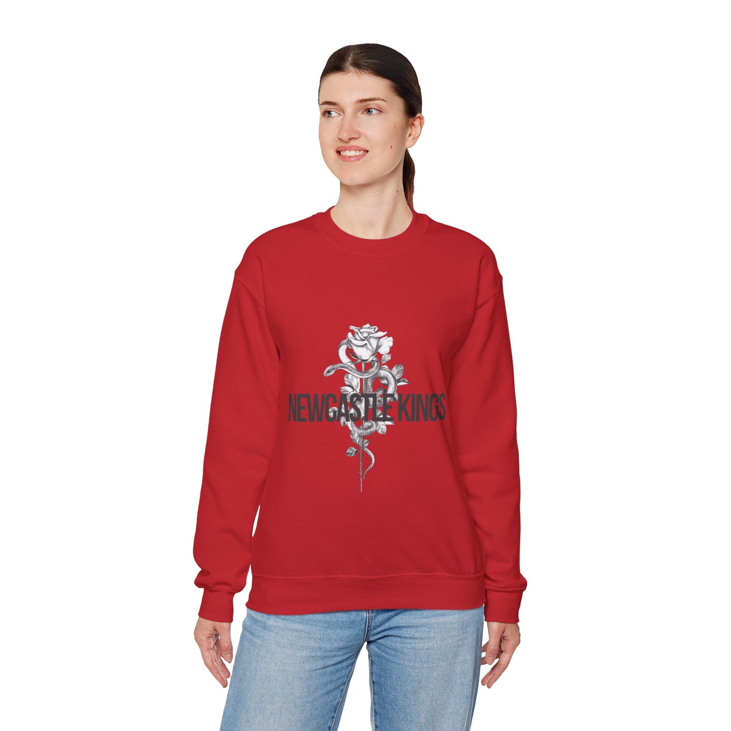 The Rose & Serpent Unisex Heavy Blend™ Crewneck Sweatshirt