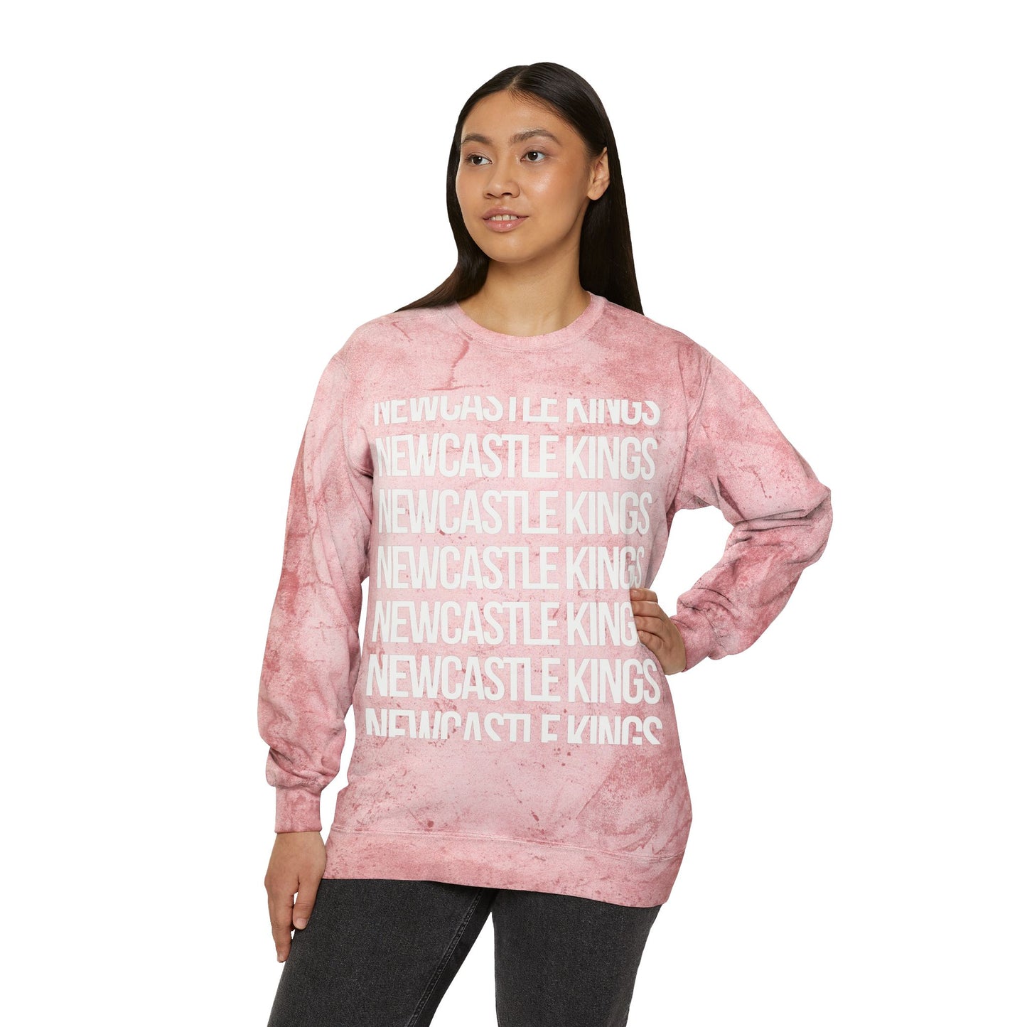 NCK on Repeat Unisex Color Blast Crewneck Sweatshirt