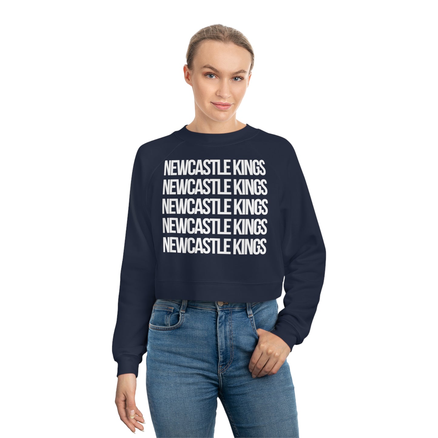 NCK on Repeat Women's Cropped Fleece Pullover