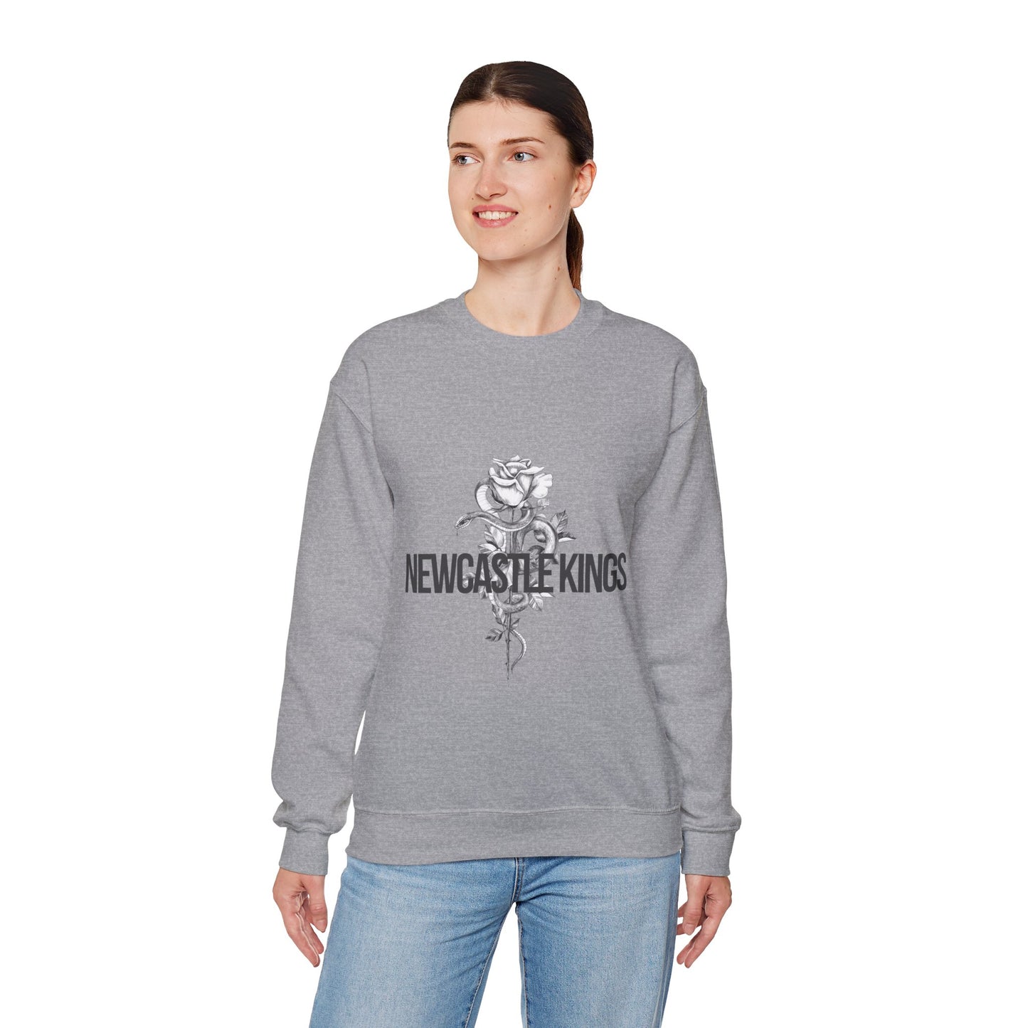 The Rose & Serpent Unisex Heavy Blend™ Crewneck Sweatshirt