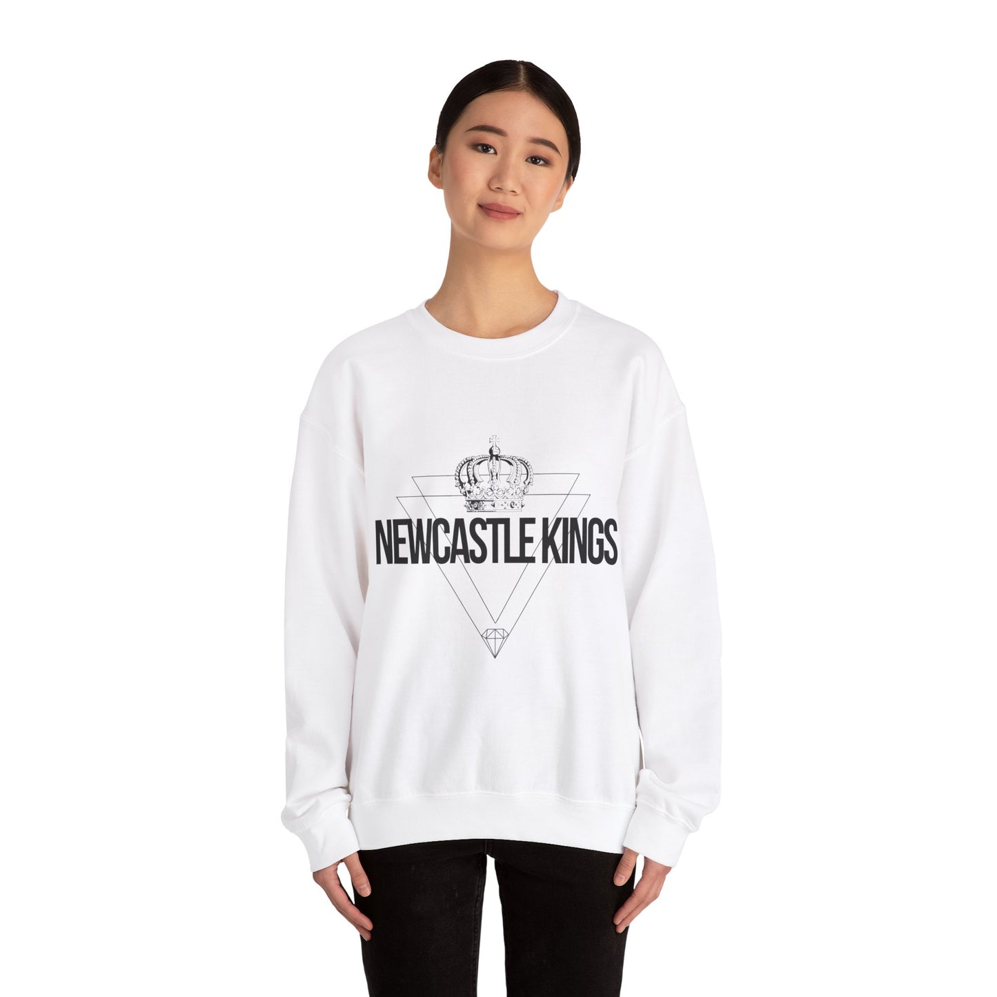 NCK Crown and Diamond Unisex Heavy Blend™ Crewneck Sweatshirt